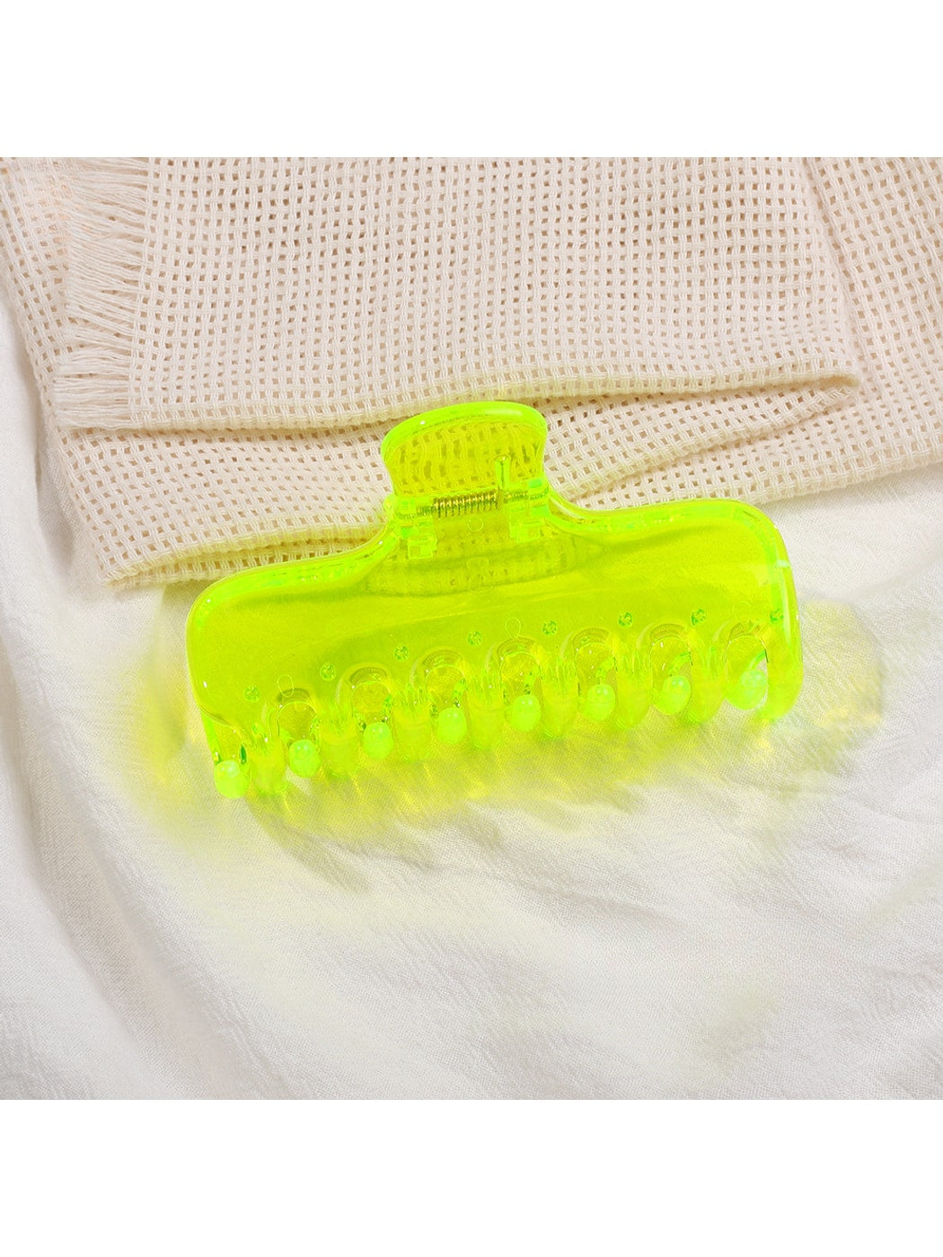Beau - Glossy Geometric PC Hair Styling Claw Clip