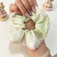 Gifty - Butterfly Print Polyester Scrunchie