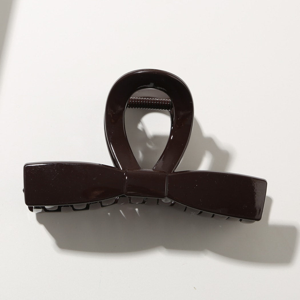 Beau - Minimal Bow Shape Women's Hair Claw Clip