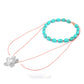Nozari - Boho Floral Beaded Layered Pendant Necklace
