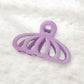 Beau - Hollow Fan Shape Plastic Hair Claw Clip