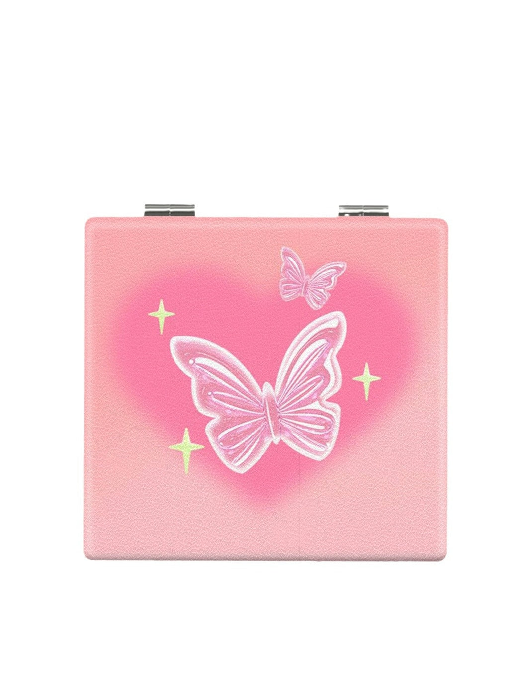 Mirroray - Butterfly Pattern Compact Folding Mirror