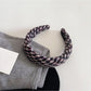 Gifty - Mixed Color Textured Hair Hoop