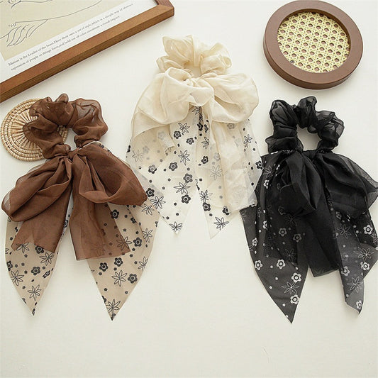 GIFTY - Summer Chiffon Mesh Bow Hair Tie