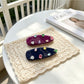Beau - Geometric Water Drop Duckbill Side Hair Clip