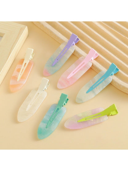 Beau - Macaron Color Straight Hair Clip