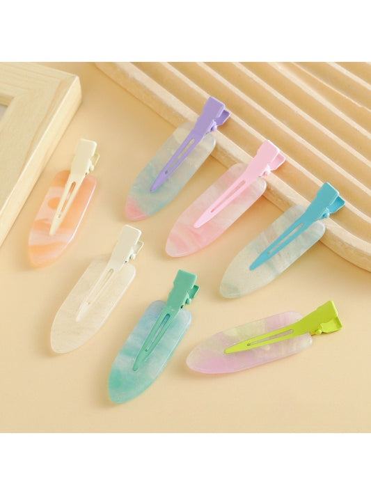Beau - Macaron Color Straight Hair Clip