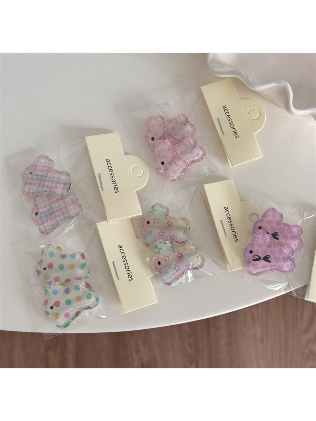 Beau - Adorable Flower Hair Clip Set