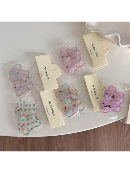 Beau - Adorable Flower Hair Clip Set
