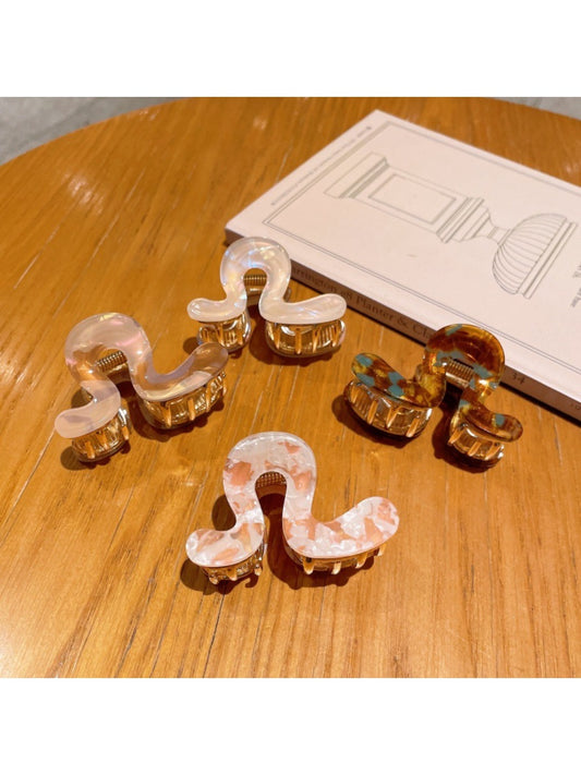 Beau - Spring Summer Geometric Hair Claw Clip