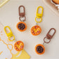 Keypus - Cute Egg Tart Keychain