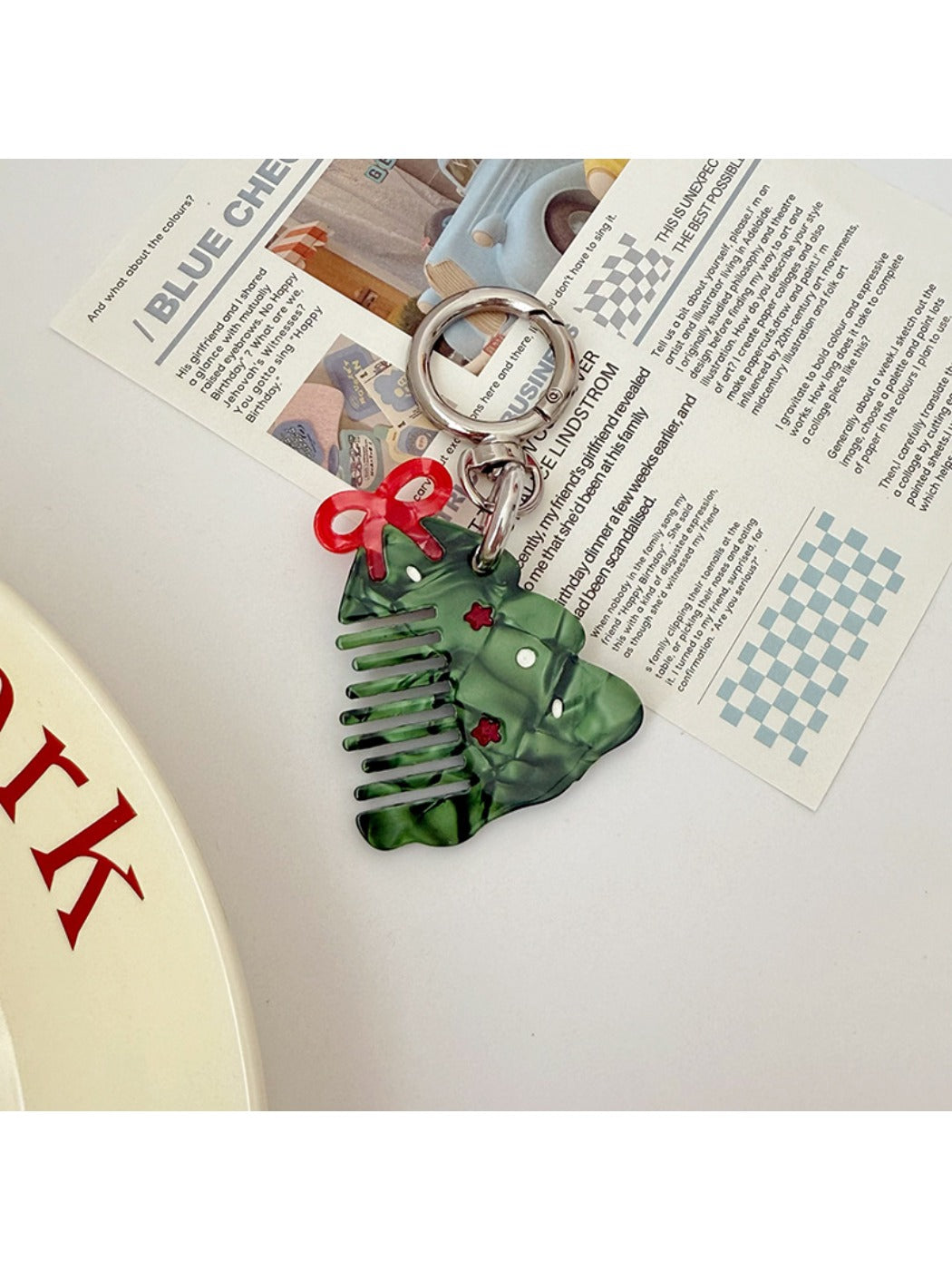 Keypus - Cartoon Shaped Bag Charm Keychain