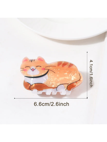Beau - Cat and Dog Shaped Hair Claw Clips