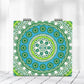 Mirroray - Totem Pattern Portable Folding Makeup Mirror