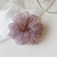 Gifty - Soft Printed Sheer Mesh Elastic Hair Scrunchie