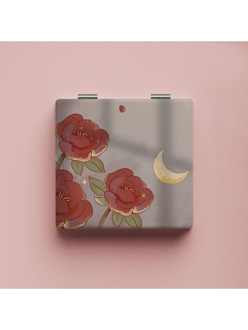Mirroray - Rose Illustration Vanity Mirror