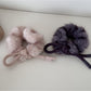 Gifty - Adorable Soft Plush Bow Hair Scrunchies