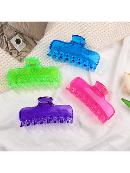 Beau - Glossy Geometric PC Hair Styling Claw Clip