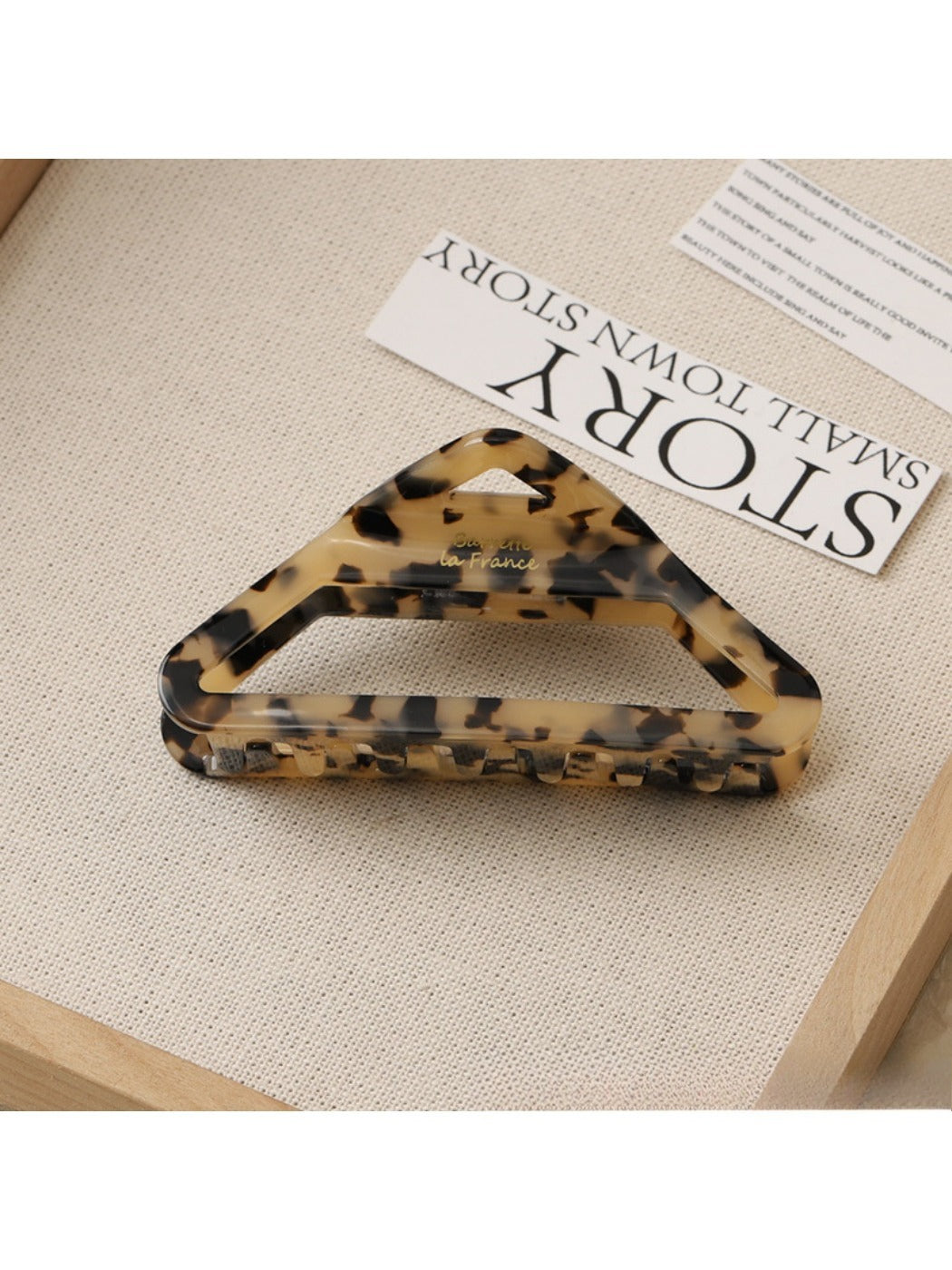 Beau - Minimalist Acetate Clip for Thick Hair