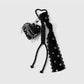 Keypus - Alloy PU Heart Pendant Detail Keychain