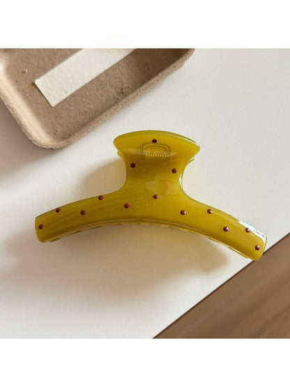 Beau - Polka-Dot Drip Glaze Hair Clip