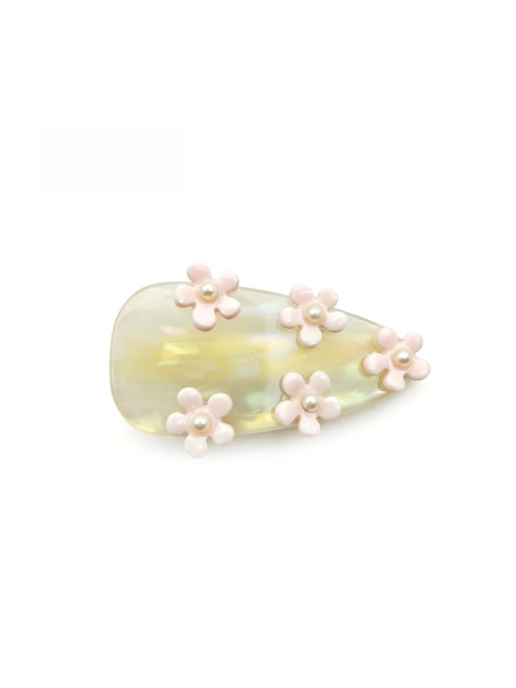 Beau - Acetate Floral Side Styling Hair Clip