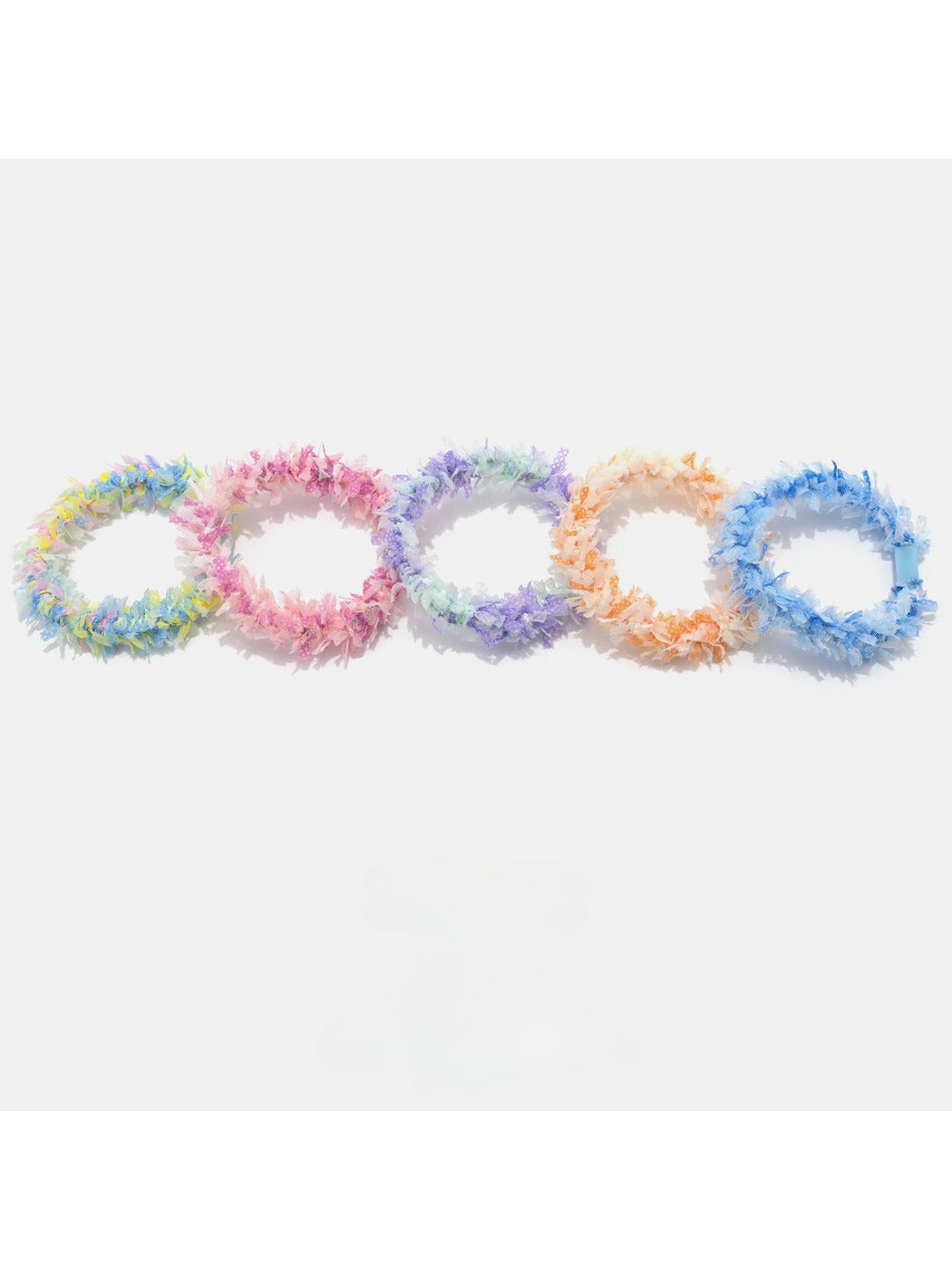 Gifty - Sweet Colorful Hair Scrunchie Set