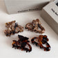 Beau - Acetate Flower Design Detail Claw Clip