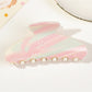 Beau - Rainbow Square Toothed Claw Clip