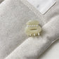 Beau - Macaron Colored Oval Openwork Claw Clip