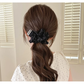 Gifty - Gathered Polka Dot Elastic Hair Scrunchie