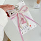 Keypus - Sweet Style Bear Phone Strap Beaded Keychain