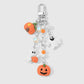 Keypus - Retro Halloween Pumpkin Ghost Keychain