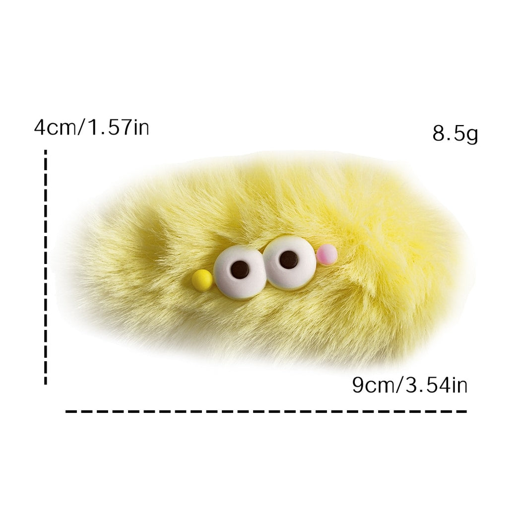 Beau - Funny Cartoon Plush Hair Clip