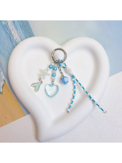 Keypus - Blue Ocean Themed Charm Keychain