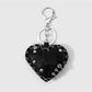 Keypus - Y2K Punk Heart Key Ring Pendant Keychain