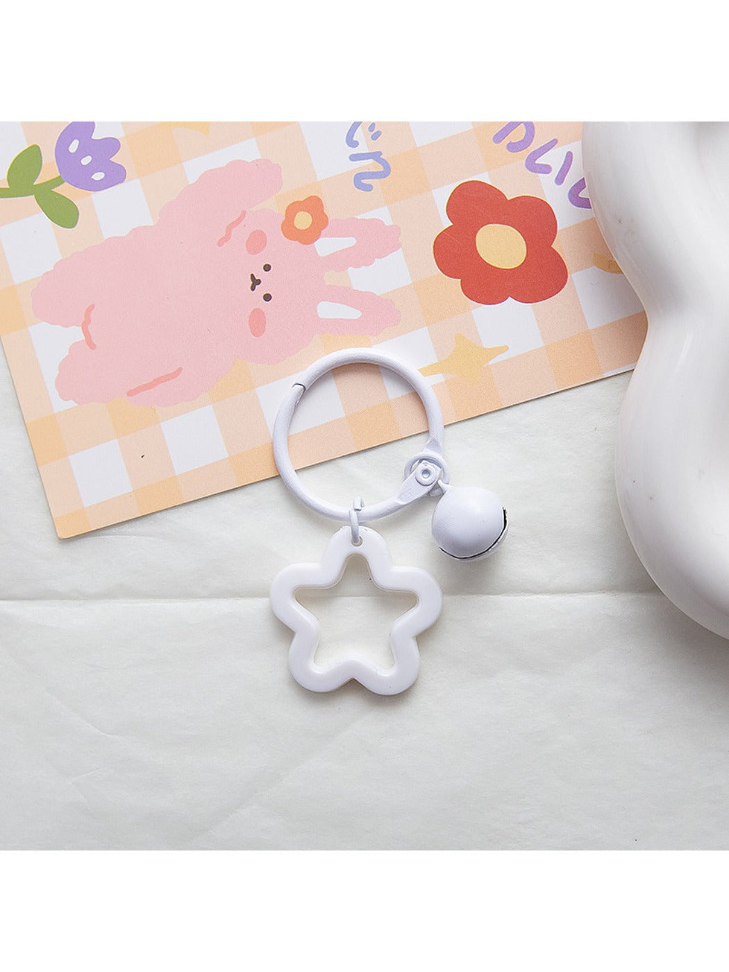 Keypus - Fresh Colorful Star-Shaped Keychain