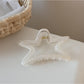 Beau - Simple Transparent Star Shape Hair Claw Clip