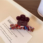 Beau - Vintage Flower Design Claw Clip