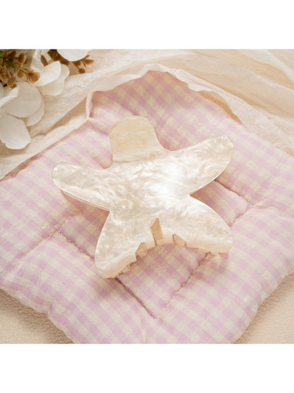 Beau - Dainty Solid Color Starfish Claw Clip