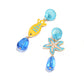 Earedge - Marine Animal Fish and Starfish Dangle Earrings