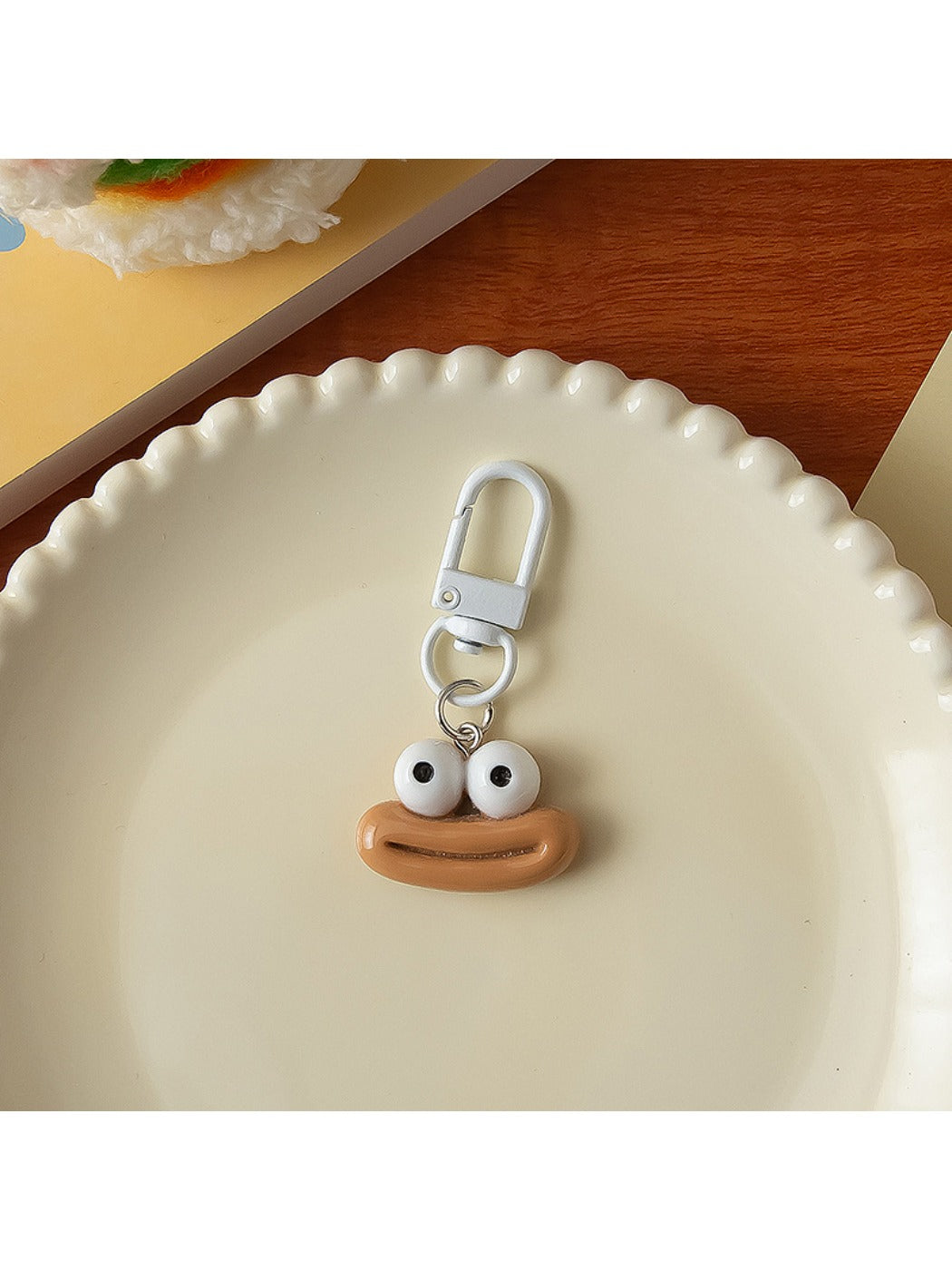 Keypus - Cute Sausage Lips Cartoon Keyring