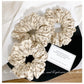 Gifty - Floral Crinkle Scrunchie Hair Tie