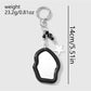 Keypus - Y2K Acrylic Bow and Mirror Charm Keychain