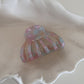 Beau - Openwork Fan Shaped Claw Clip