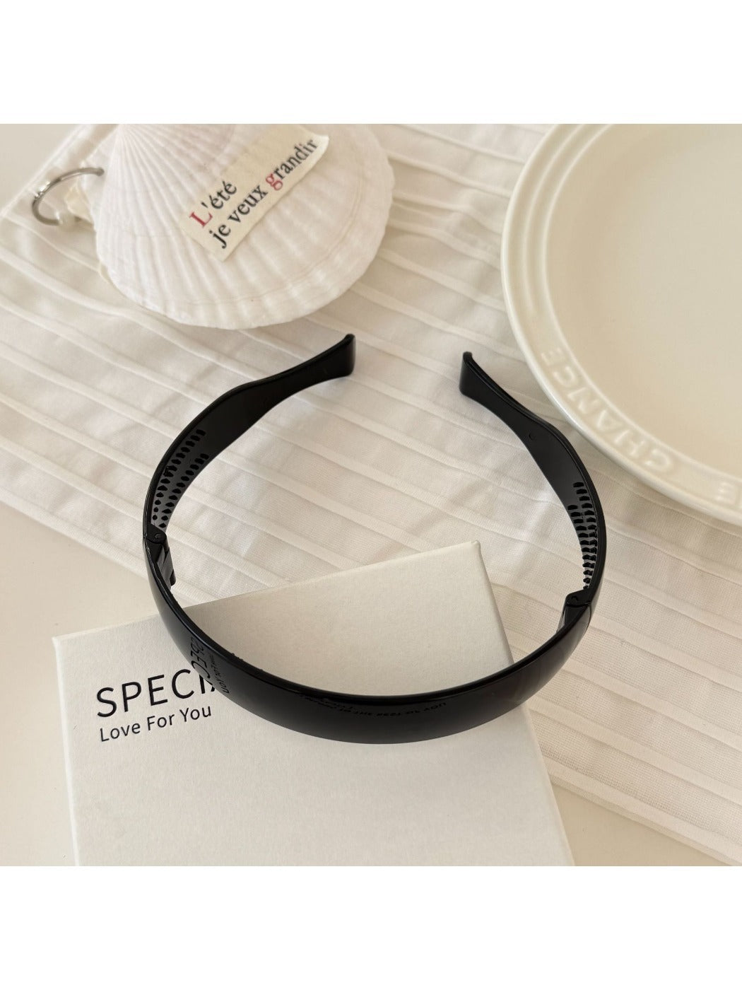 Gifty - Foldable Leopard Print Acetate Headband