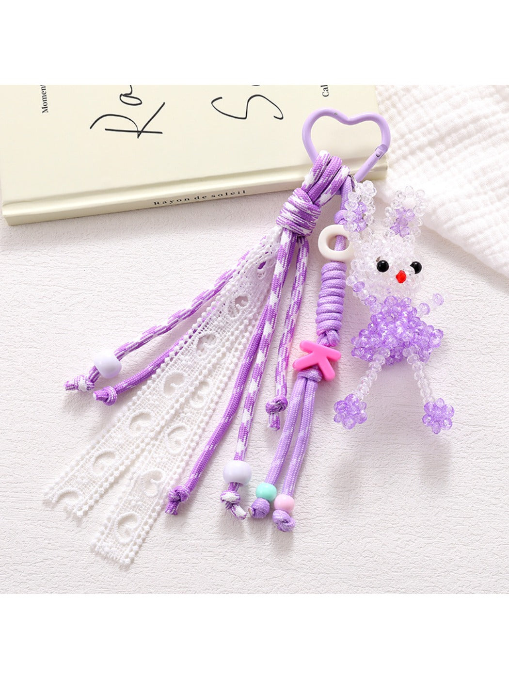 Keypus - Rabbit-Shaped Pendant Keychain