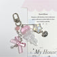 Keypus - Ocean Themed Jellyfish Star Detail Keychain