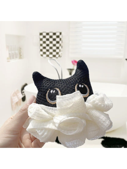 Papo - Adorable Cat Shaped Bath Pouf