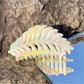 Beau - Gradient Plastic Flower Design Claw Clip